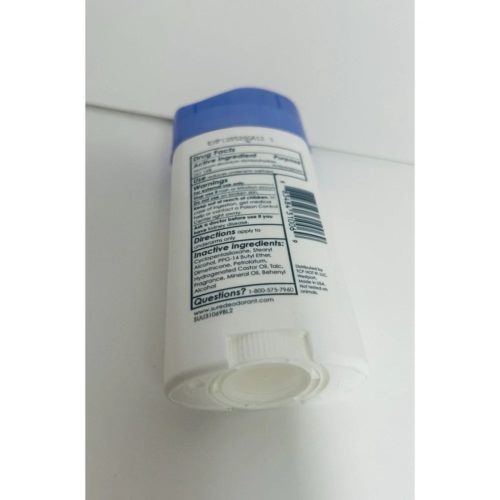 Invisible Solid Anti-Perspirant Deodorant - Fresh and‎ Cool by Sure for Unisex